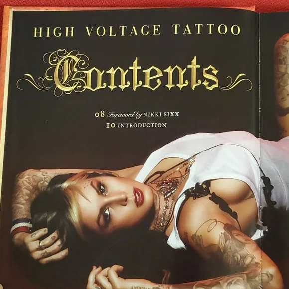 HIGH VOLTAGE TATTOO Kat Von D L.A. Ink 2009 Hardcover pictures bio - Picture 3 of 8